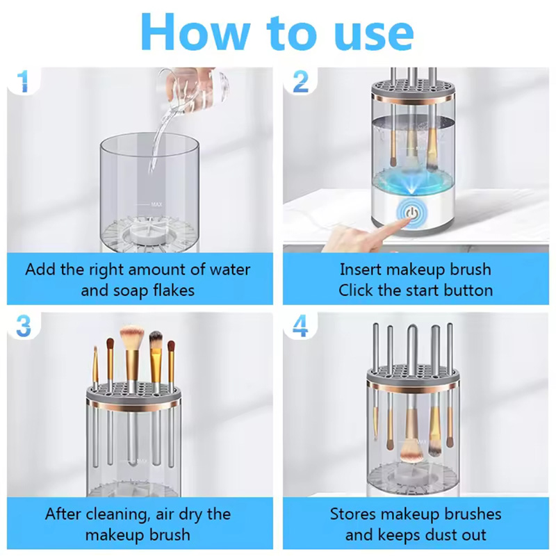 دستگاه شستشوی برقی برس آرایشی