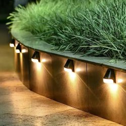 لامپ خورشیدی LED دیواری باغ و ویلا