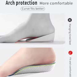 کفی طبی کفش افزایش قد 3.5 سانتی متری