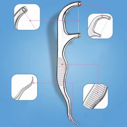 کیت تمیز کننده و جرم گیر دندان مدل استیل